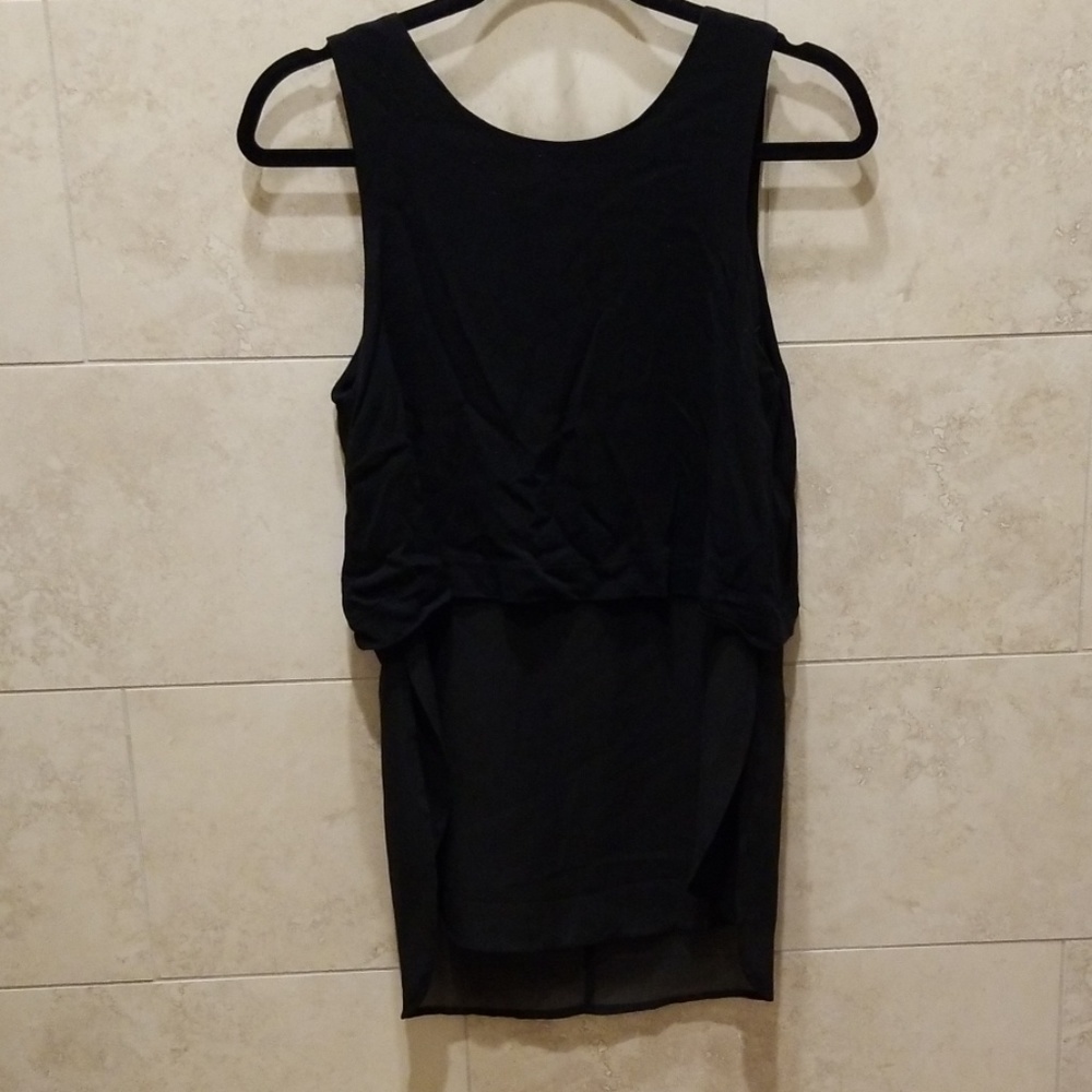 ASTR Black Tank Blouse